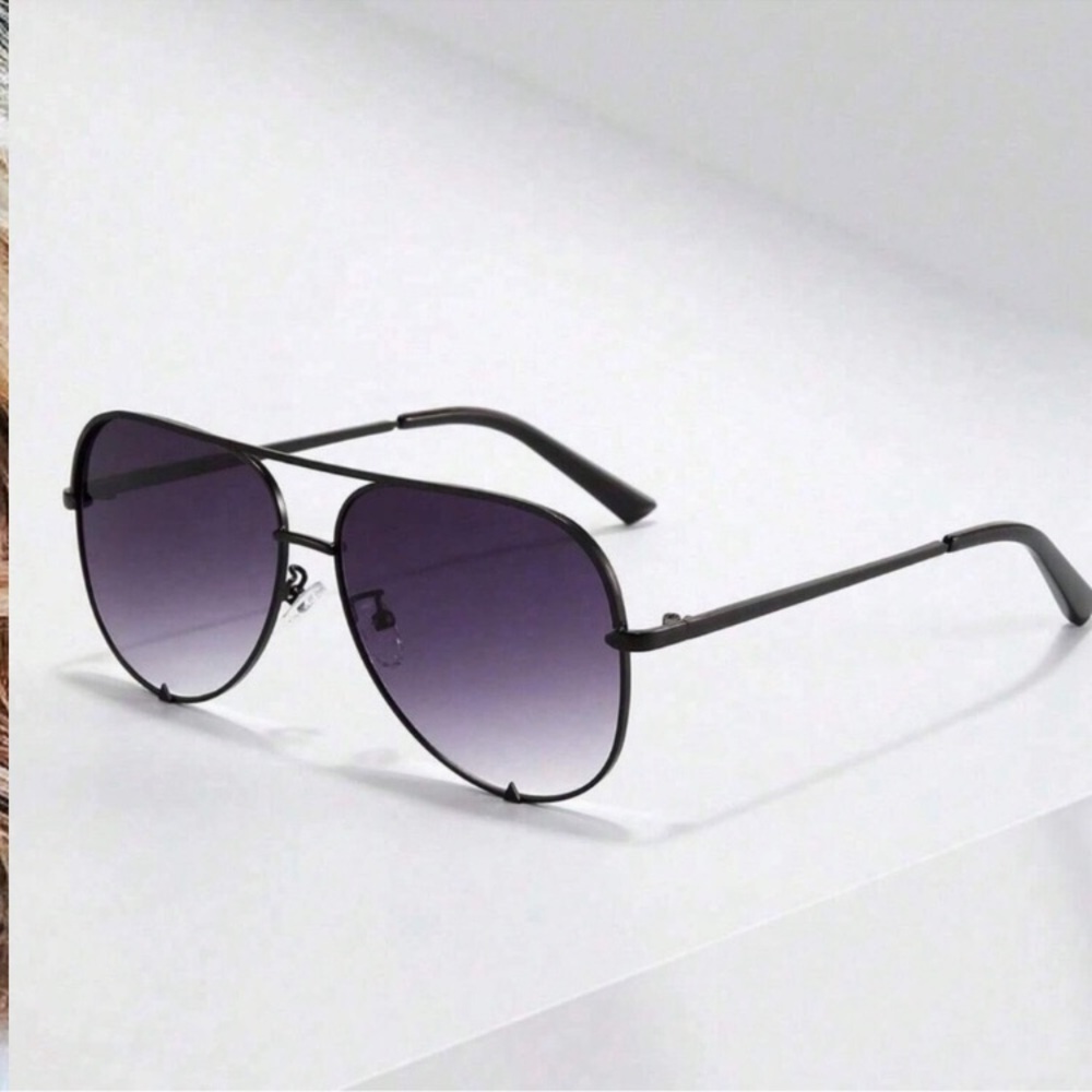 Luxe Lightweight Ombre Aviator Sunnies Sunglasses